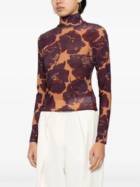 STAUD | Helvin floral-print top